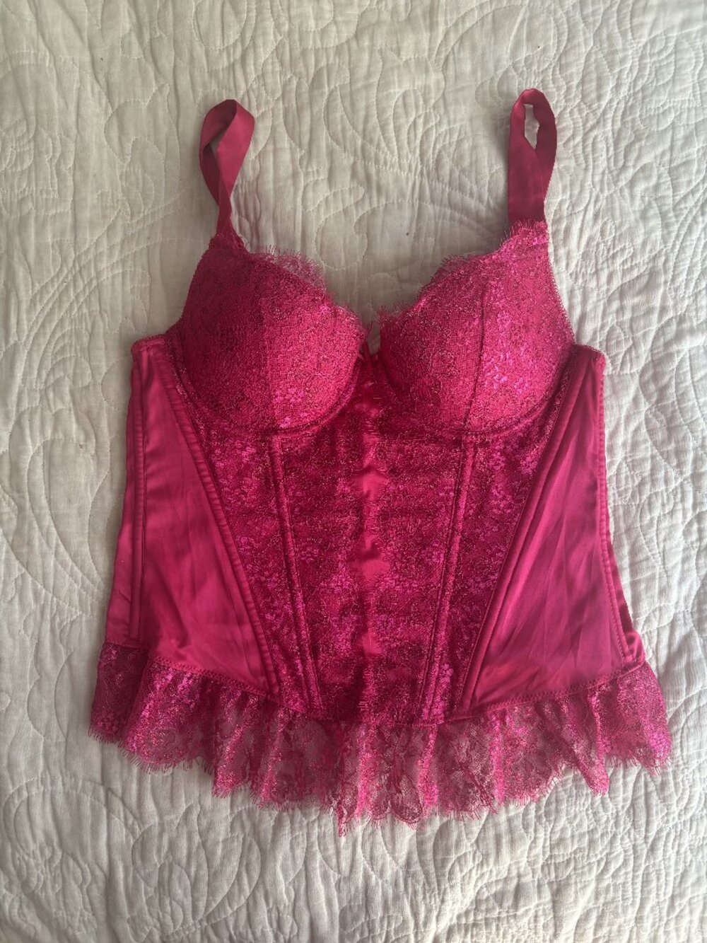 Hot Pink Victoria Secret Corset